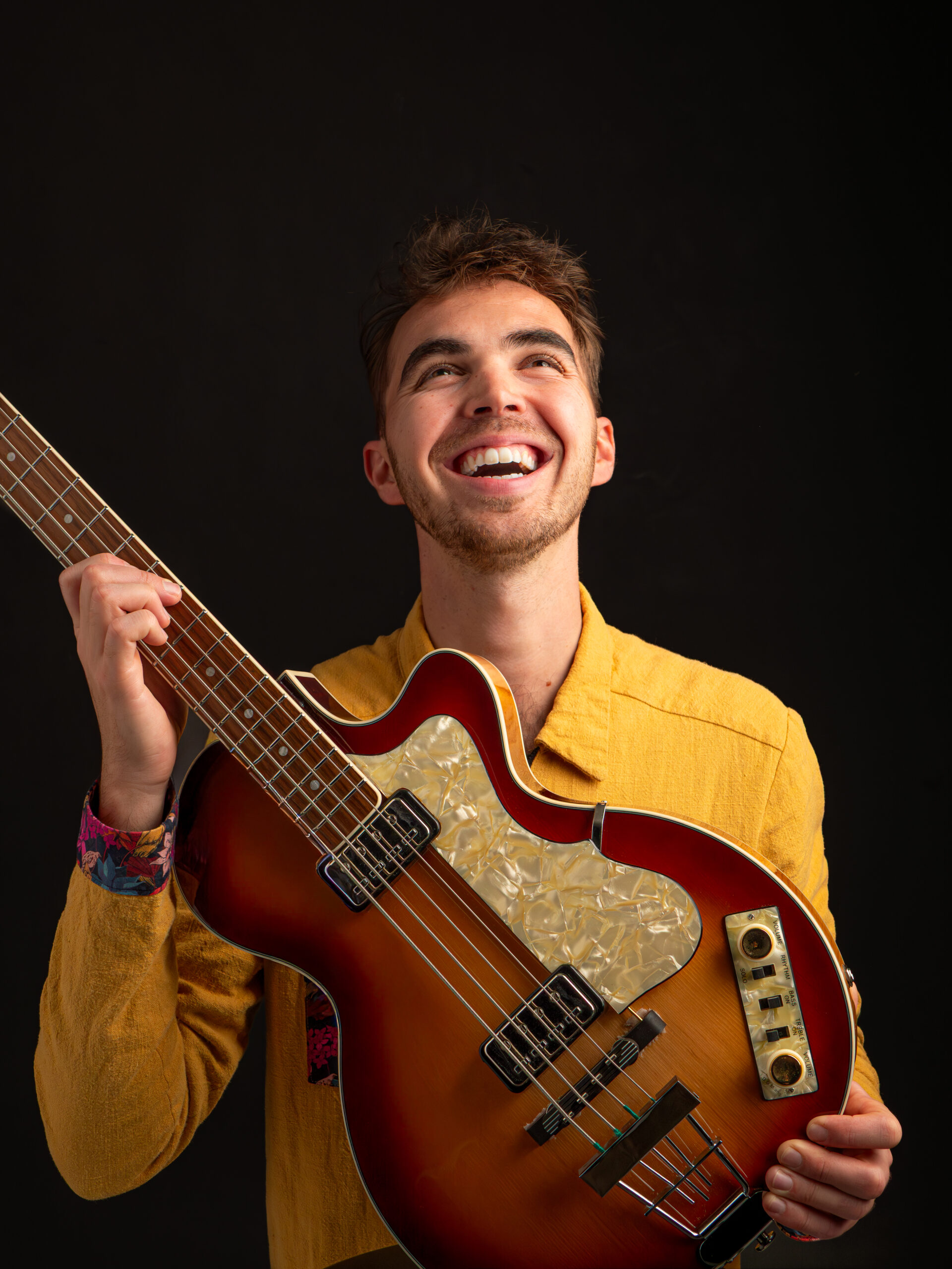 Photo studio homme pour book artiste musique