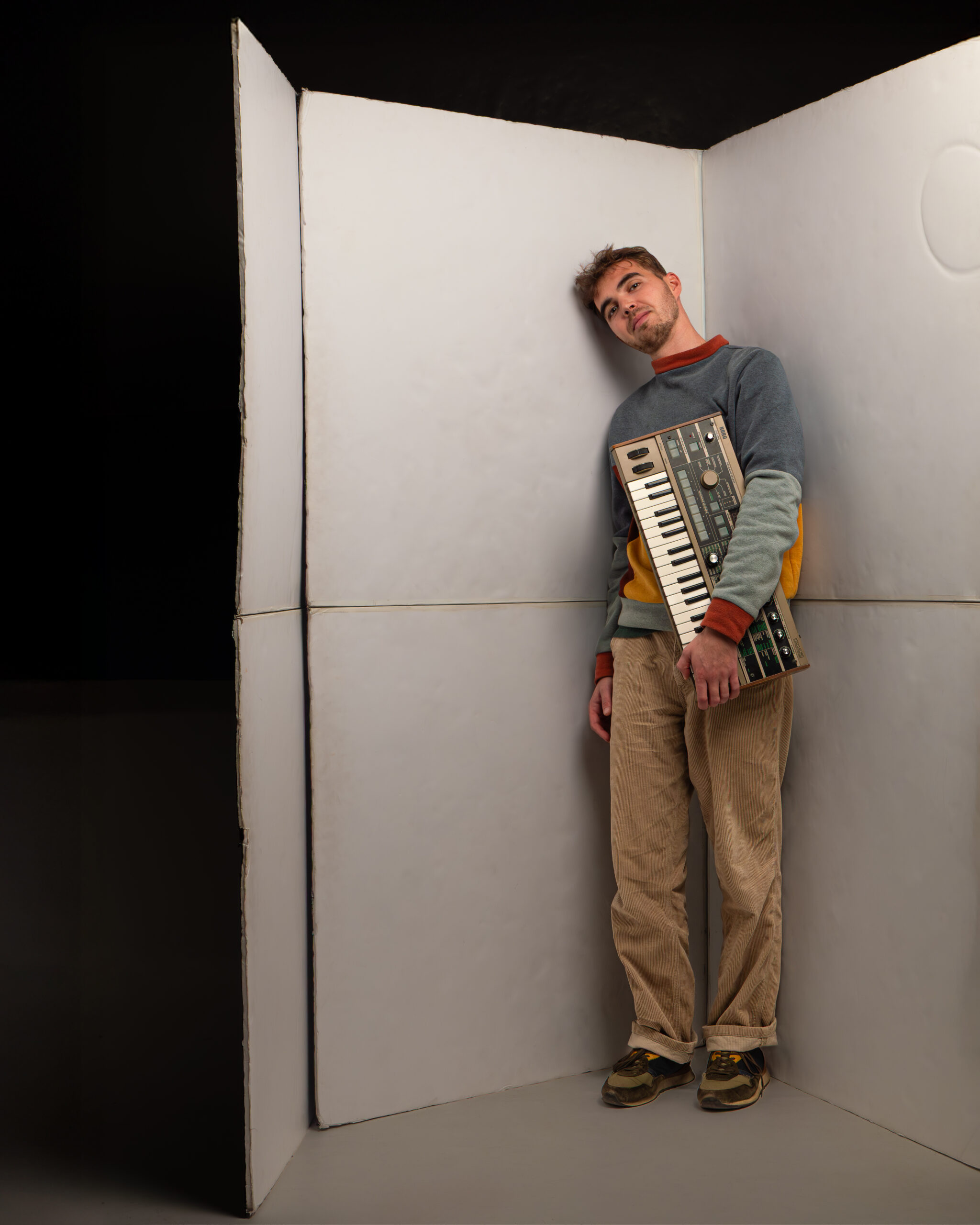 Photo studio homme pour book artiste musique