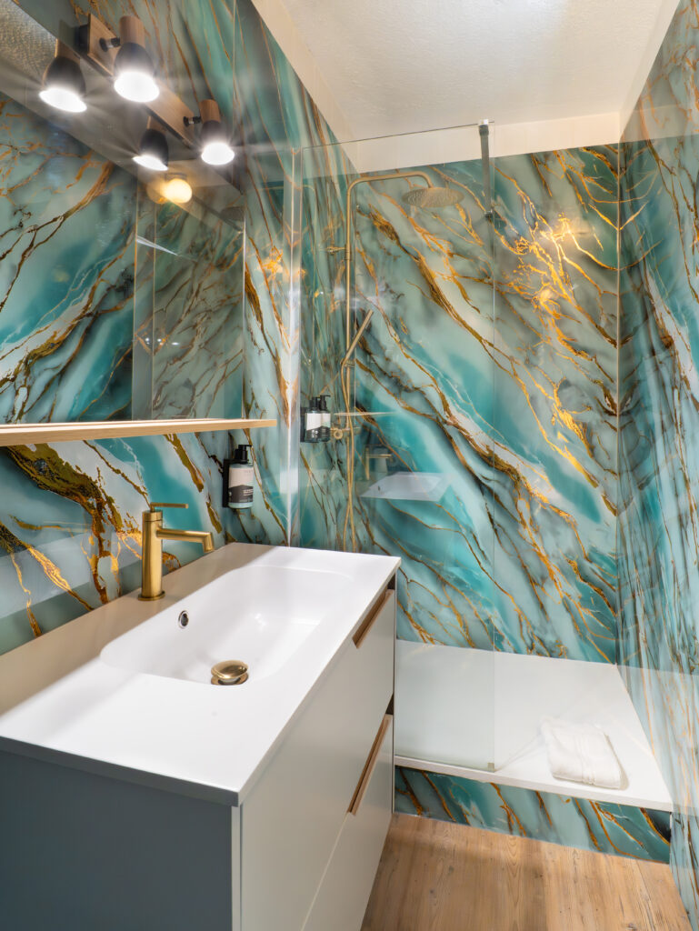 Salle de bain d'hôtel