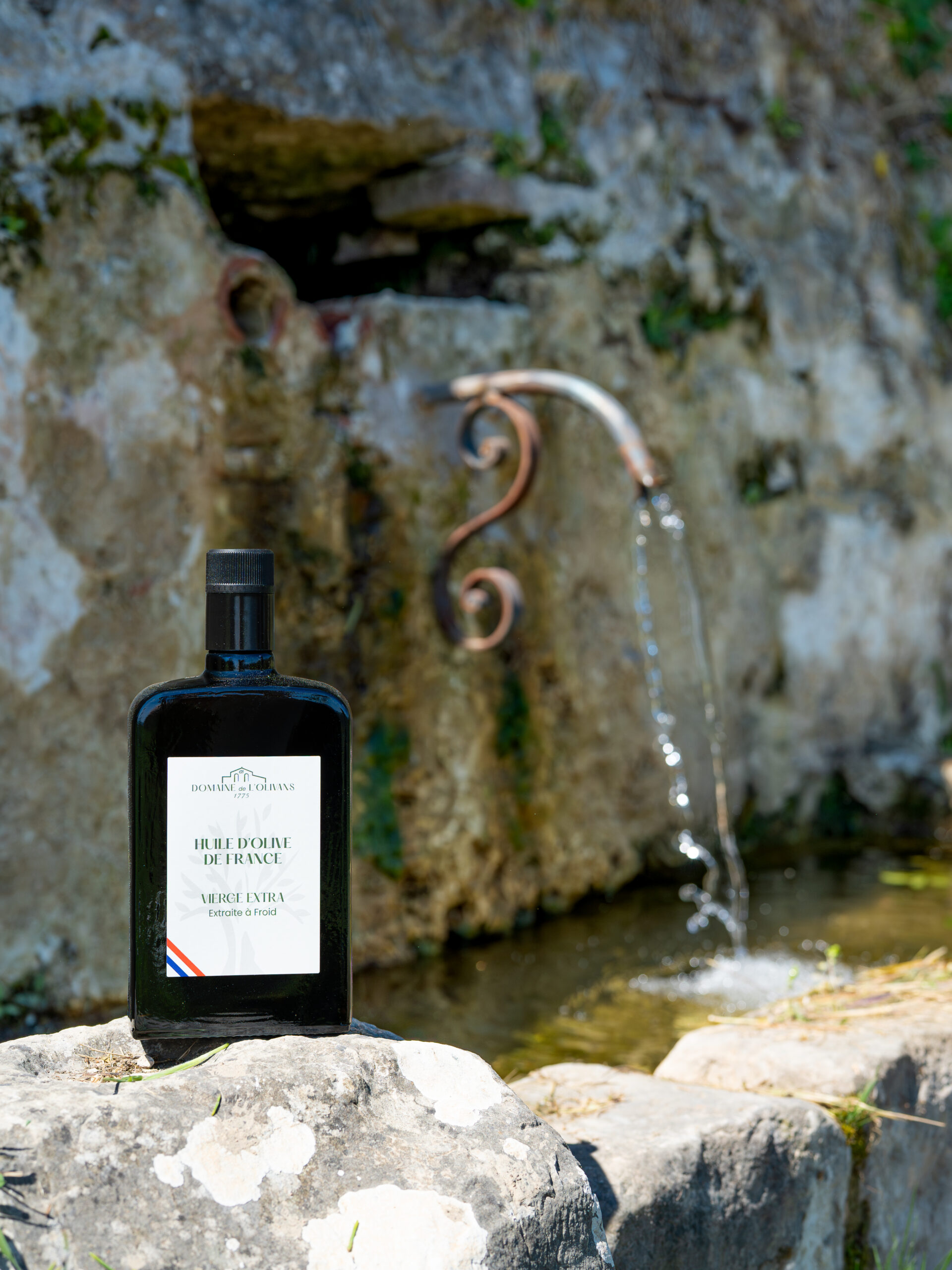 Bouteille d'huile d'olive